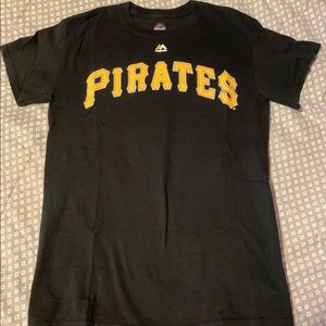 Majestic Pittsburgh Pirates Andrew McCutchen Shirsey MLB T Shirt